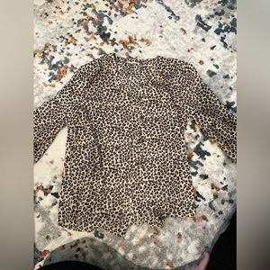 Maurices Cheetah Blouse